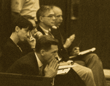 COB in a wog courtroom using his mental powers